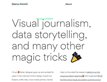 Tablet Screenshot of matteomoretti.com